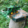 Наливатор алкоголю "Комбайн John Deere" на 4, 5 або 6 чарок (диспенсер алкоголю, алконаліватор)
